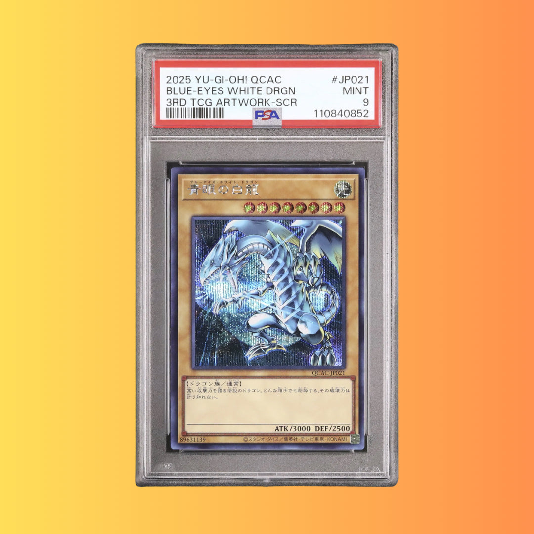 Blue Eyes White Dragon PSA 9