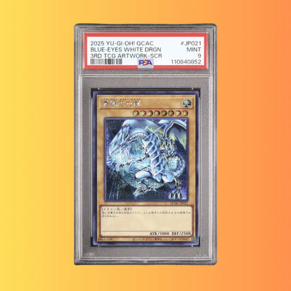 Blue Eyes White Dragon PSA 9