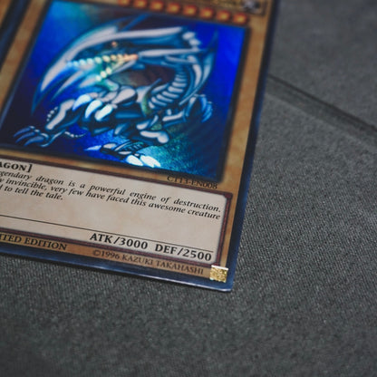 CHASE CARD - x3 BLUE EYES WHITE DRAGON (LCKC&CT13)