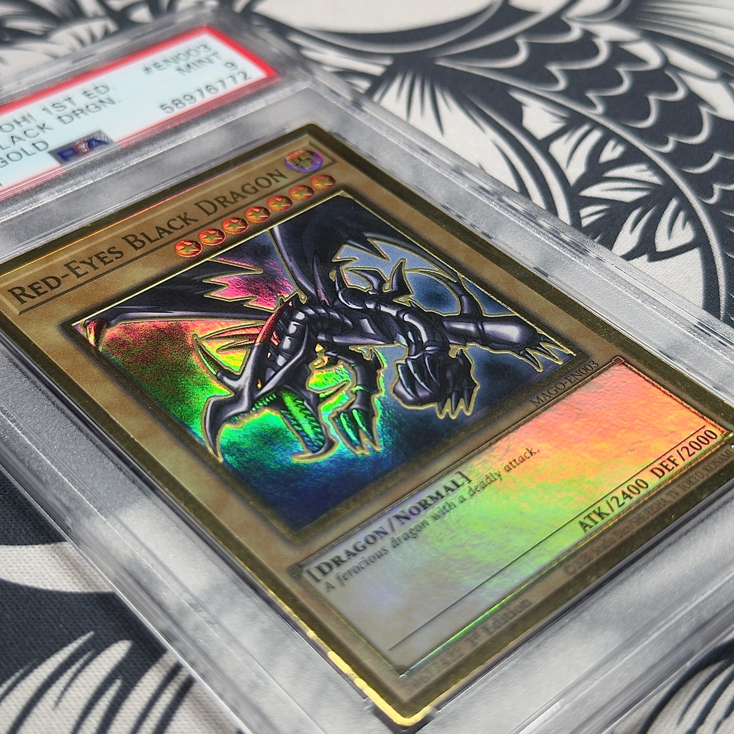 Red-Eyes Black Dragon PSA 9