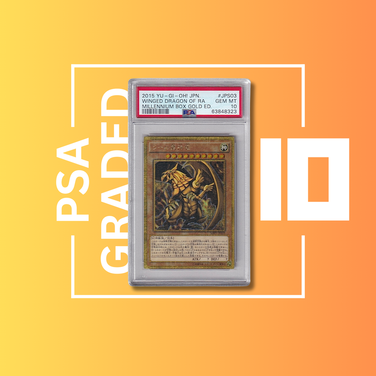 Winged Dragon Of Ra PSA 10