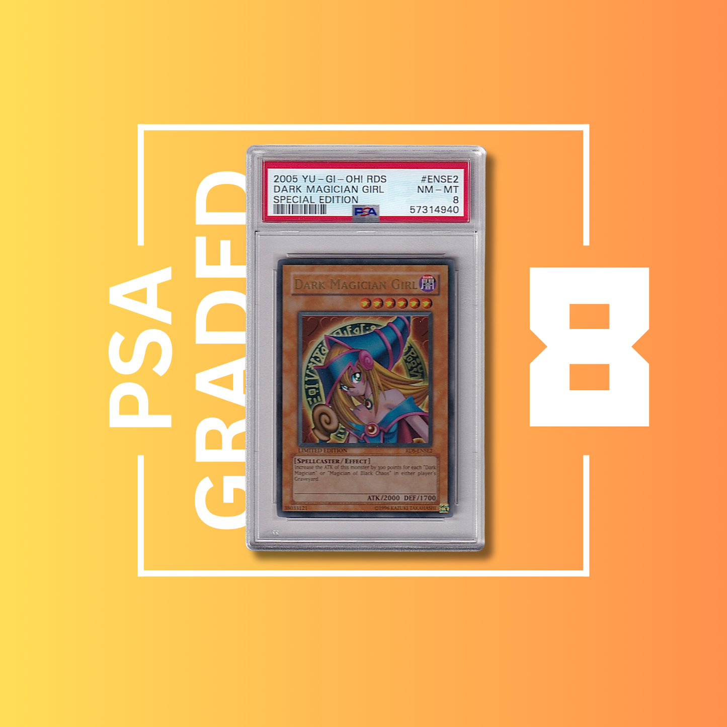 Dark Magician Girl PSA 8